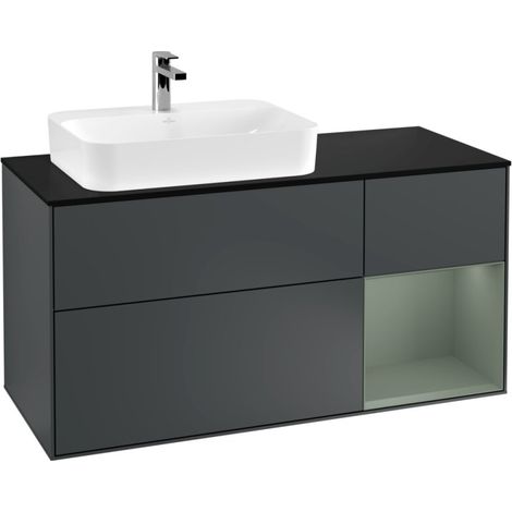 Villeroy & Boch F402GMHG meuble sous-lavabo Finion F40 (1/2)