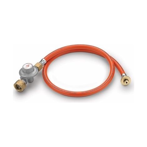 Weber – Kit adaptateur de tuyau de gaz 3 en 1 – Pressostat pour grands cylindres – Compatible modèles Q 1000, Go-Anywhere, Traveler – 8486