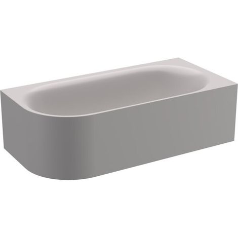 BETTE 3437-413CELVS Baignoire angle forme spéciale Lux Ovale V (1/2)