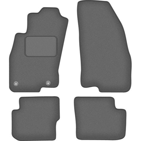 Tappetini auto grafite per: Fiat Punto EVO hatchback (2998-2012) (1/5)