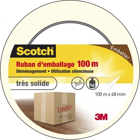 Confezione SCOTCH adesiva multiuso monofacciale L.100 mx l.48 mm, trasparente SCOTCH