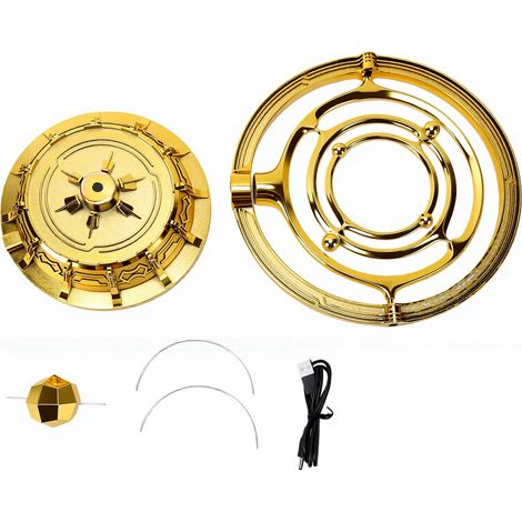 Pendule à mouvement perpétuel en orbite céleste, décoration de bureau pour la maison ou le bureau (1/5)