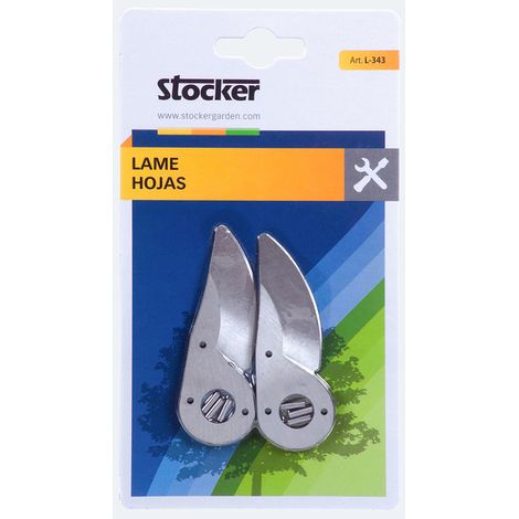 Lama rasoio Stocker 79001/79002 Forbicine Ricambio (2 Unità) (1/4)