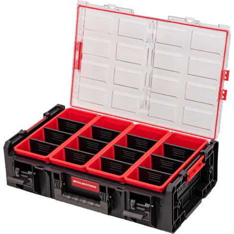 Toolbrothers RHINO XXL Organizer ECO Altura XXL + Adaptador de conexión 19,5 l IP66