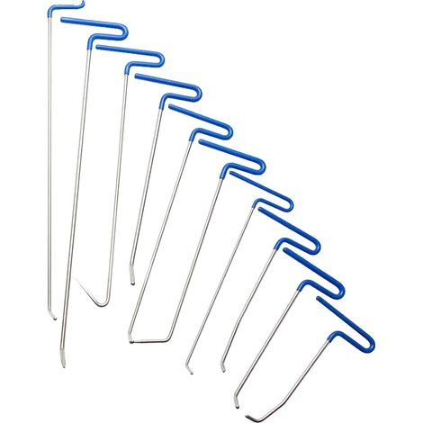 Kit de reparación dental, barras de acero inoxidable, juego completo de herramientas, negro (1/2)