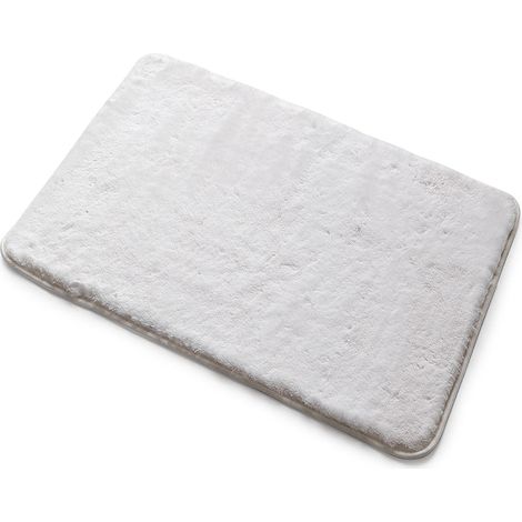 Tappeto Bagno 40X60 Cm Bianco Antiscivolo Fresia