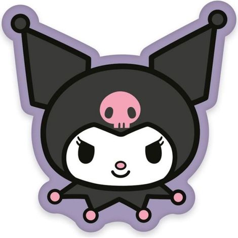 Herding - Sanrio - Coussin Kuromi Face 36 cm