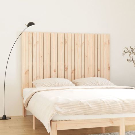 Tête de lit murale,Panneau de lit,Décoration murale 166x3x110 cm Bois massif de pin XZZ37974 (1/5)