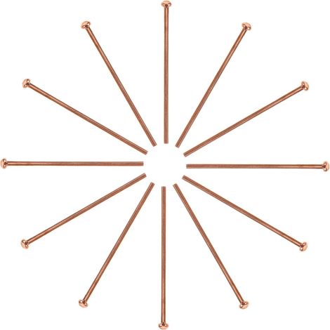 Goujons de Soudure en Cuivre Fer Kit D'étalons de Réparation de Carrosserie Automobile Outil Professionnel 500pcs pour Réparation de Panneaux pour Ateliers de Carrosserie (1/5)