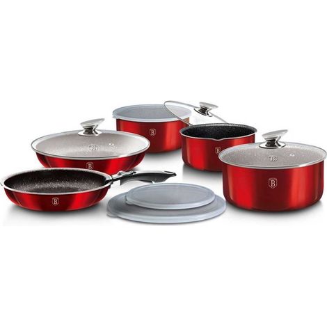 Juego de ollas de granito Click&Cook Berlingerhaus BH-1674 (1/5)