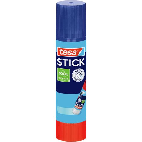 Colles Bâton de Colle - Stick de Colle pour Papier et Carton - Colle sans Solvant et Écologique pour les Loisirs, l'École et le Bureau - 1x 10g (1/3)