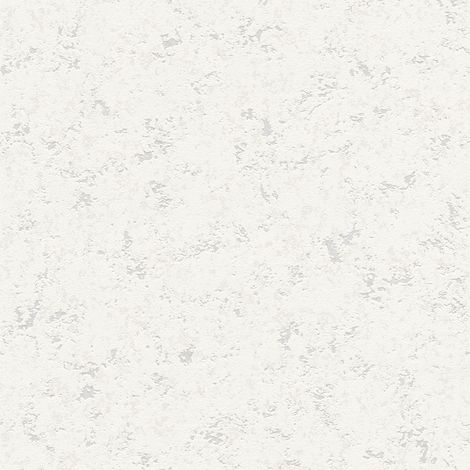 Papier peint intissé idéal salle de bain et cuisine | Papier peint gris et blanc crème texturé | Tapisserie salon blanche lavable - 10,05 x 0,53 m (1/5)