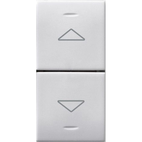 Ave due mezzi tasti commutatore iot domus 1m mod. s44 441tgc-w