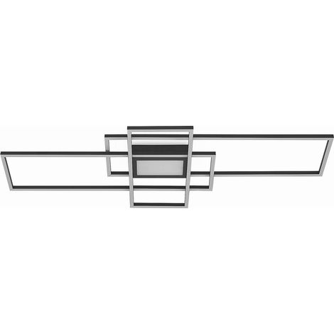 LED Deckenleuchte "Caitilin" aus Metall dimmbar mit Fernbedienung für Wohnzimmer & Esszimmer von Lindby (1/5)