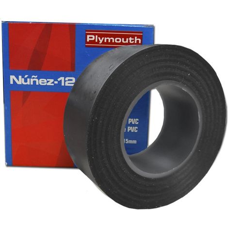 Bande Isolante Nuñez N12 Noire Isolation électrique Pvc Polyvalente - Nuñez-plymouth