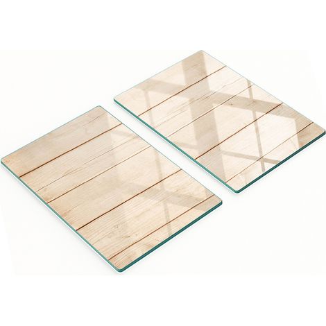 Planches décoratives multifonctionnelles pour cuisine, en bois durci, 2 x 40 x 52 cm (1/5)