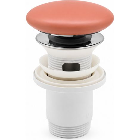 Piletta Scarico Click Clack per Bidet Infinity Nymo Salmone Opaco