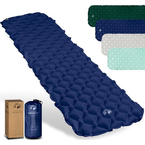 Matelas randonnée Ultra léger – Matelas Gonflable Compact pour Matelas Camping 1 Place, idéal Trek, Bivouac, Outdoor & bikepacking