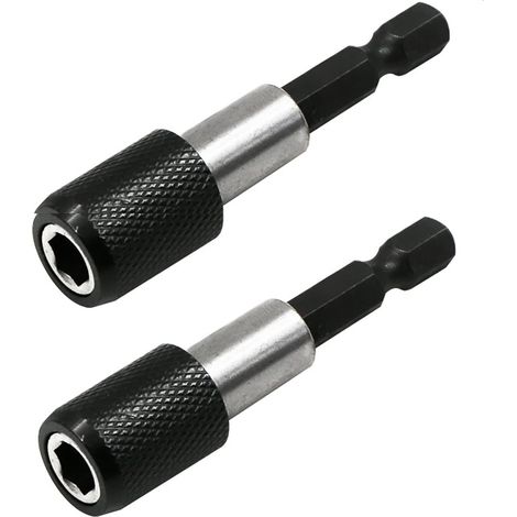 Magnetischer Bithalter, Sechskantschaft-Schraubendreher-Bithalter, Steckschlüssel-Schraubendreher-Bits, Magnetische Bohrer-Bit-Stecknuss, Magnetische Bohrer-Bit-Stecknuss, für Schnellspann-Bohrschraub (1/5)