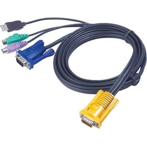 Aten Cable Kvm Ps/2-usb De 3 M (1/2)