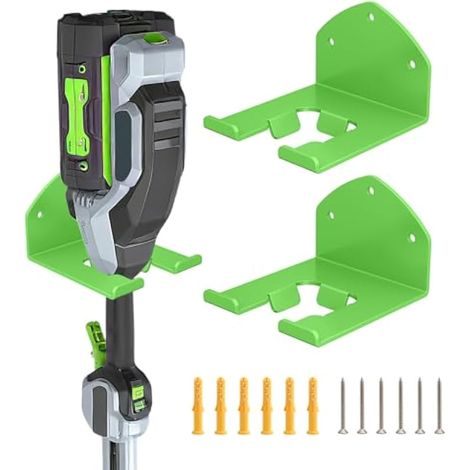 Support mural pour outils électriques, support de rangement d'outils de pelouse pour désherbeur, support pour débroussailleuse E.GO Power+, alimenté par piles (1/5)