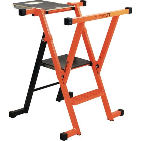 MONDELIN Trittleiter MULTI-X Stufen einschl. Plattform 2Plattformhöhe 470 mm