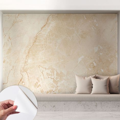 Selbstklebend Tapete - Wandgestaltung - Tapete Wohnzimmer - Flur Eingangsbereich Naturstein 208x146 cm (1/5)