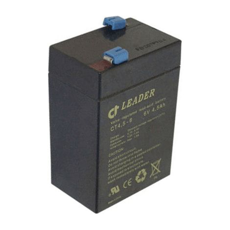 BATTERIE 6 V 4.5 AH ELECTROLUX 10X4.5X6 POUR PIECES ASPIRATEUR NETTOYEUR PETIT ELECTROMENAGER - 95757600