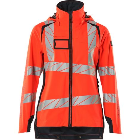 Mascot MASCOT ACCELERATE SAFE Damen Hard Shell Jacke 19011-449 Gr. XL hi-vis rot/schwarzblau (1/4)