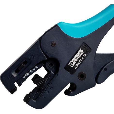 Phoenix Contact WIREFOX 10 1212150 Pinza spelacavi automatica 0.02 fino a 10 mm² 0.1 fino a 3.7 mm (1/3)