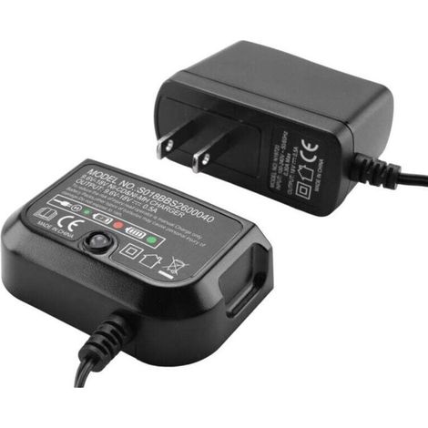 Chargeur de remplacement pour batterie noire et 9,6 V-18 V A12 A12-X HPB18 HPB14 HPB12 HPB96 NI-CD NI-Prise américaine (1/4)
