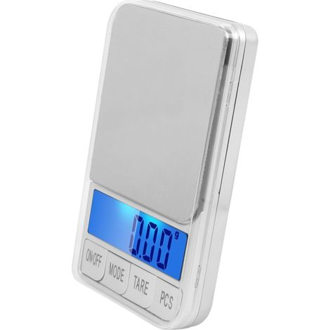 Digitale Taschenwaage (100 g/0,01 g), hochpräzise, tragbare Miniwaage mit LED-Anzeige für Schmuck, Lebensmittel und Medikamente (1/5)