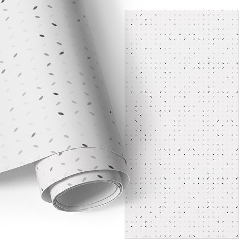 Klebefolie für Möbel - Möbelfolie - Selbstklebefolie - Kleiderschrank - Kommode - Schreibtisch - Zarte Blätter 50x100 cm