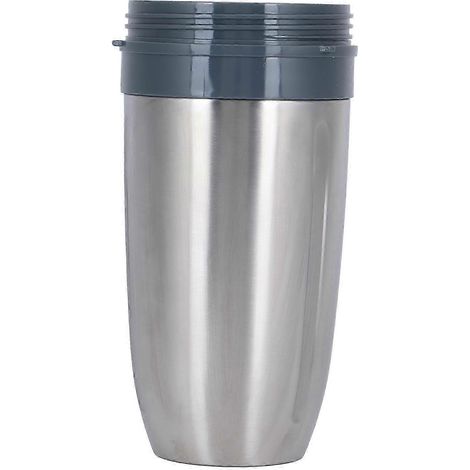 Bol de rechange en acier inoxydable pour blender, compatible avec les extracteurs de jus 600W, 900W et 1000W (réf. 0809) (1/5)