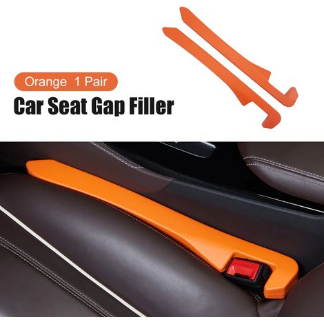 (Ube 1 paire) Bande de remplissage universelle en PU pour espace entre les sièges de voiture, étanche et anti-fuite, avec trou, pour la décoration intérieure de votre voiture. (1/5)