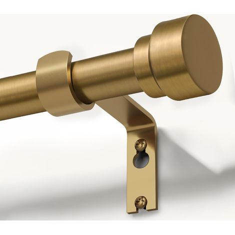Tringle à Rideau Extensible Couleur Laiton Ancien 80–218 Cm (1/5)