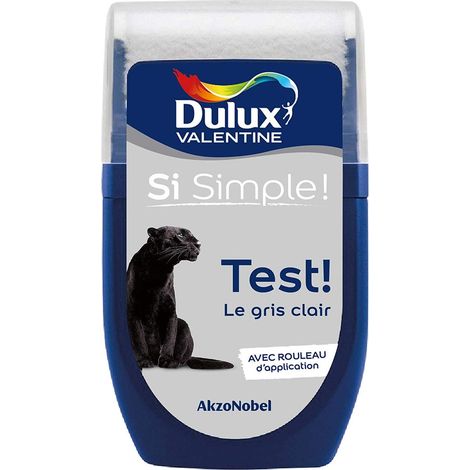 Dulux Valentine Pittura Si Simple - Tester Colore Grigio Chiaro 30 ml (1/5)