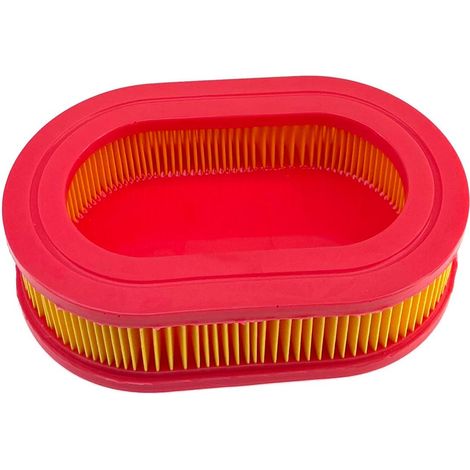 1 Filtre à air, 128x82x32mm, Compatible Tondeuse Scheppach MS225-53 MS226-53