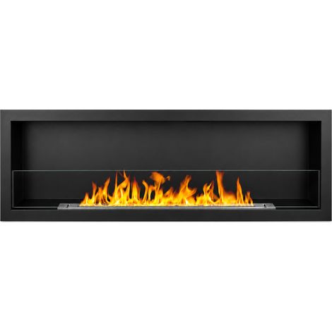 Cheminée murale bioéthanol FURORE 150, 150 x 45 cm (1/5)