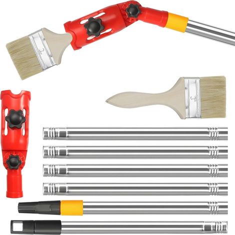1.75 m Telescopic Painting Pole - 180° Swivel Telescopic Pole Paintings with Brush for High Ceilings, Walls, Decorative Work (1/5)