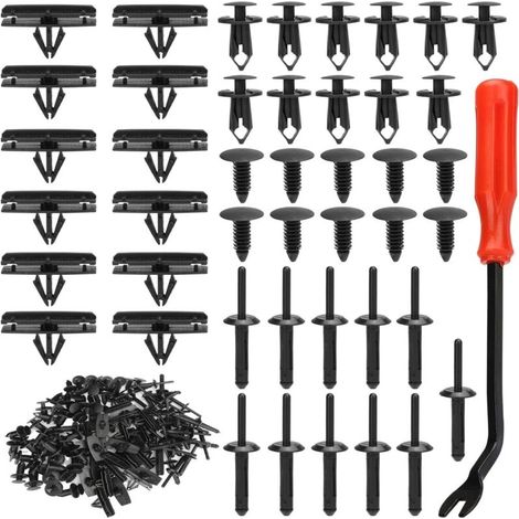 Lot de 121 clips de garde-boue Wrangler compatibles avec Jeep Wrangler 2007-2022 et Grand Cherokee 2005-2010 - Clips de rechange 650359860304416506007AA 68039280-AA (1/5)