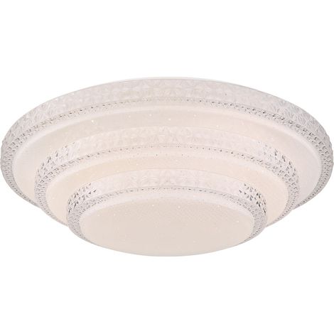 Globo - plafonnier - Magnifique - blanc - métal - Ø 50cm - LED -