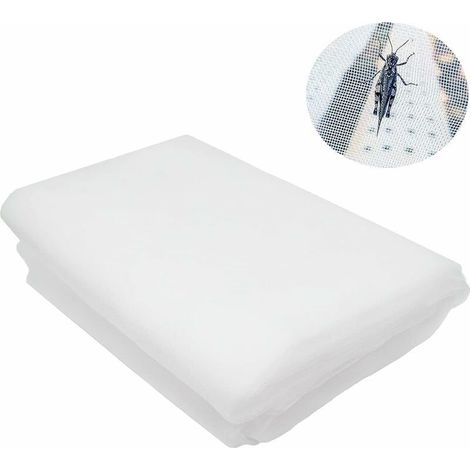 Insektennetz – Feinmaschenweite 0,8 x 0,8 mm – 2,5 x 10 m – Für Gemüsegärten und Gärten – 1 Stück (1/5)