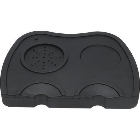 Tapis de Tassage Café en Silicone Anti-Dérapant - Matériau Résistant à la Chaleur pour Maison - Noir (1/5)