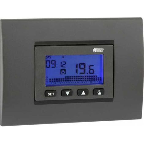 Termostato programable empotrado Dafne 230 semanal