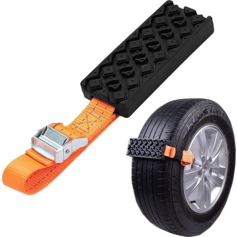 Rubberen sneeuwkettingen, XiXiRan autobandenkettingen, universele autosneeuwkettingen, wintersneeuwkettingen, antislip autobandenriem, bandentractieapparaat (1/5)
