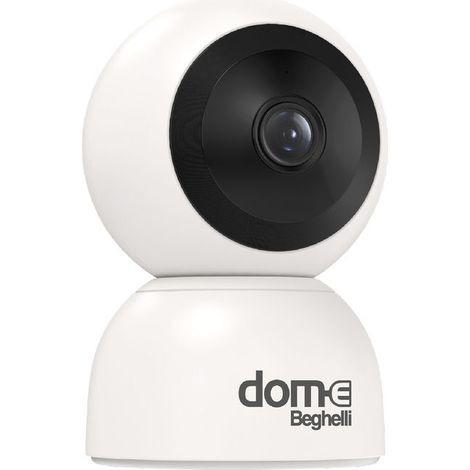 Beghelli Videocamera Sicurezza Dom-e Motion Plus Bianco - WiFi e App