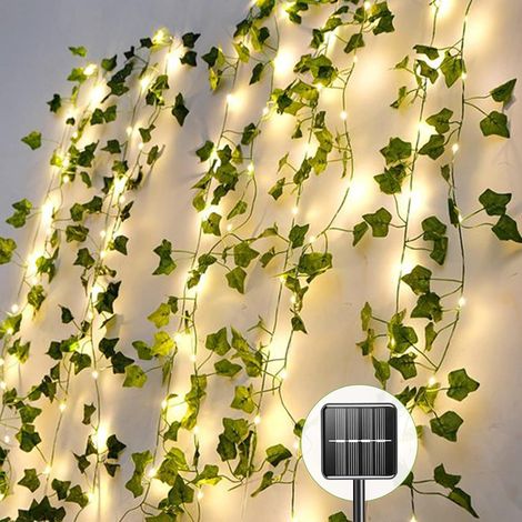 Guirlande lumineuse LED Lampion, 16 LEDs Lampe Lanterne, Guirlande Lumineuse à piles, Décoraion Intérieure Pour Chambre Mariage Vacances Fête Patio Cour(Blanc Chaud) (1/5)