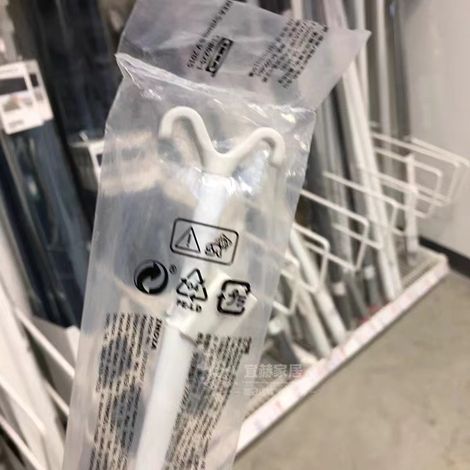 Adjustable curtain rod (73-135CM), aluminum alloy rotating rod, adjustable length for Venetian blinds. (1/5)