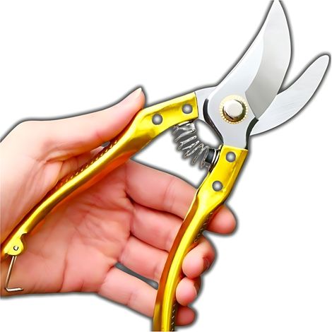 FORBICI DA GIARDINO MANUALI FORBICI A UNA MANO PER CESPUGLI E RAMI RESISTENTI (1/5)